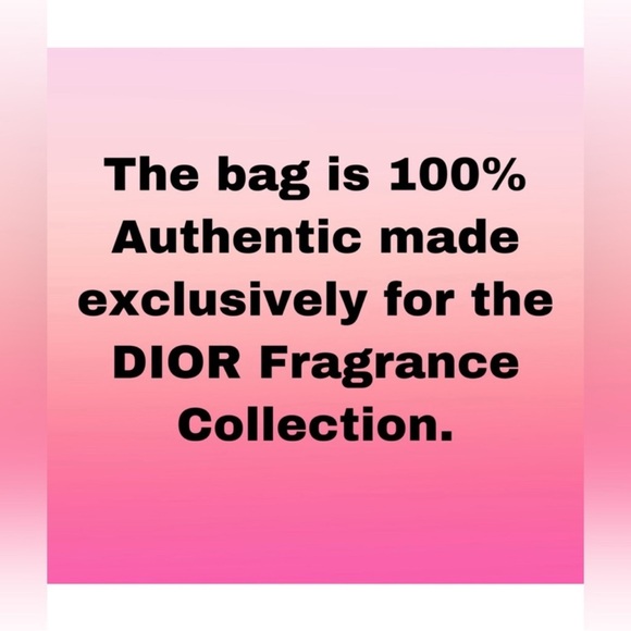 Miss Dior Cosmetic pouch with acrylic chain